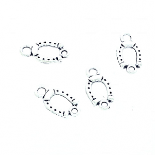 Tussenstuk Hoefijzer 18x10mm