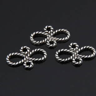 Tussenstuk Touw Knoop 20x14mm 17x