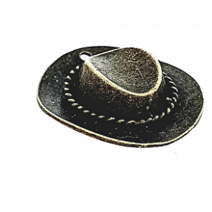 Bedel Cowboy Hoed 29x30mm