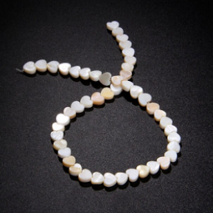 Kralen Schelp Hart 8-10mm 