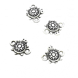 Tussenstuk Schildpad 12x15mm