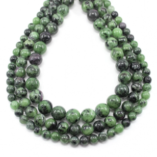 Edelsteen  Kralen Green Epidite  8mm