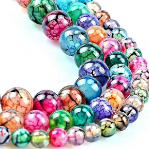 Kralen Edelsteen DragonEye 8mm