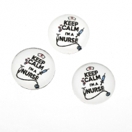 Plaksteen Glas Nurse 18mm