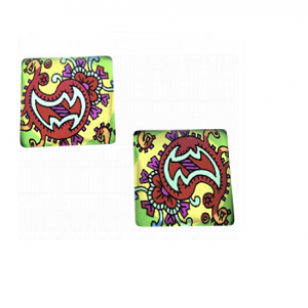 Plaksteen 20x20mm Glas