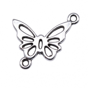 Tussenstuk Vlinder 20x17mm