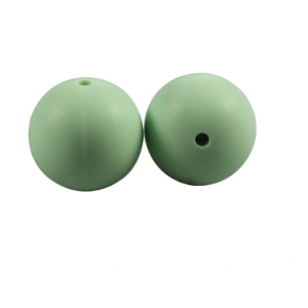 Kraal Siliconen Olijfgroen 15mm
