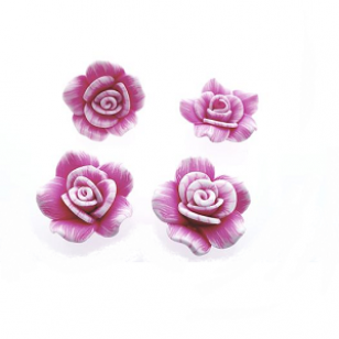 Kraal Fimo Roos Hardroze 25mm