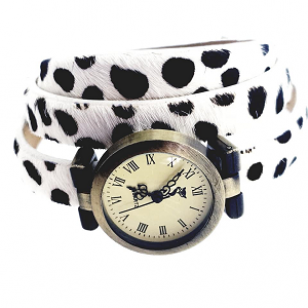 Wikkel Horloge Brons Vacht