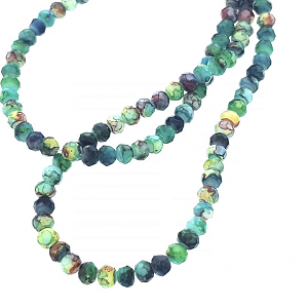 Kralen Facet Regenboog 4mm