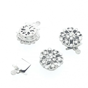 Sluiting Bloem Strass Schuif