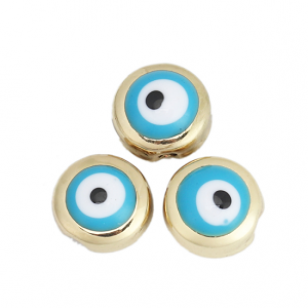 Kraal Goldplated Evil Eye 8mm
