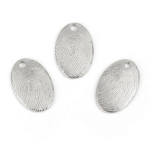 Bedel Vingerafdruk zilver