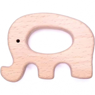 Bijtring Olifant 75x50mm