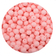 Siliconen Kraal 15mm Roze