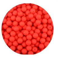 Siliconen Kraal 15mm Rood