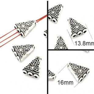 Tibetaan Driehoek Kraal 3gaten