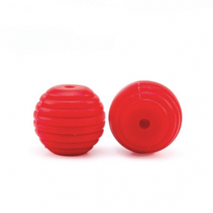 Kraal Siliconen Spiraal Rood 15mm