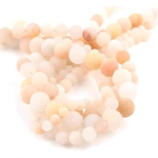 Kralen Jade Light Coral 6mm