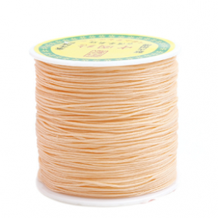 Nylon Koord 0.8mm Peach