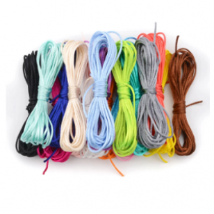 Satijnkoord 1.0mm 20 meter 36 kleuren