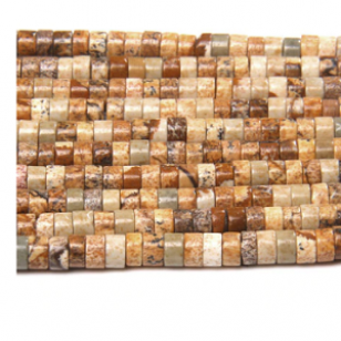 Edelsteen Kralen Picture Jasper 
