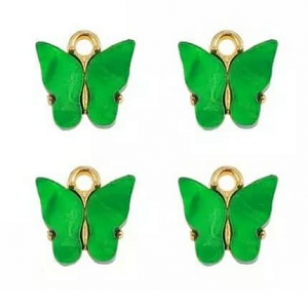 Bedel Vlinder Resin Groen