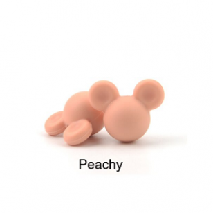 Kraal Siliconen Mouse Peach