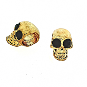 Kraal Skull 40x12x8mm Goud