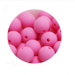 Kraal Siliconen 15mm Roze