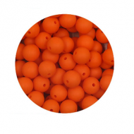 Kraal Siliconen 15mm Oranje