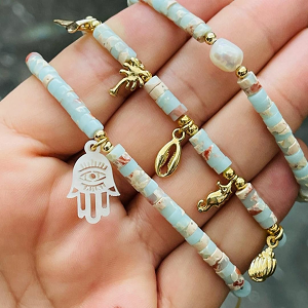 Edelsteen Kralen 6x3mm Shoushan