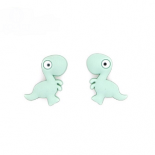 Siliconen Kraal Dino Mint