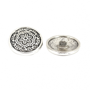 Knoop Bloem 20mm metaal