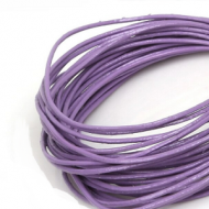 Leer Koord Lila 1mm