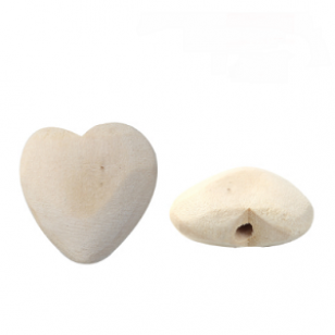 Kraal Hart Naturel 40mm