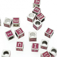 Letter Kraal Emaille Hot Pink