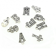 Bedel Strass Letter 15mm