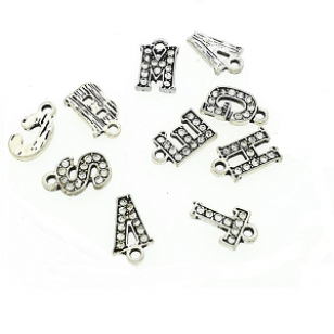 Bedel Strass Letter 15mm