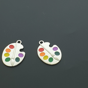 Bedel Schilders Palet 25x18mm