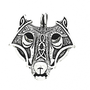 Hanger Wolf Kop Viking