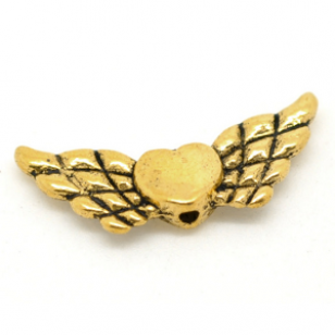 Kraal Goud Vleugels Hart