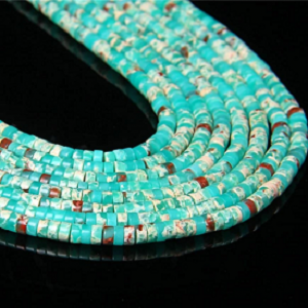 Edelsteen Kralen 4x2mm Shoushan
