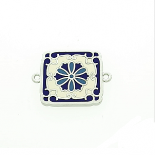 Tussenstuk Emaille Goud/Zilver