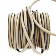 Leer Koord Beige 3mm
