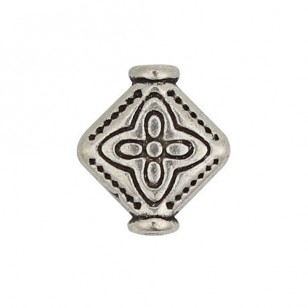 Kraal Zilver 10x10mm 