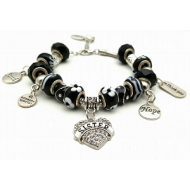 Armband - SISTER  - zwart