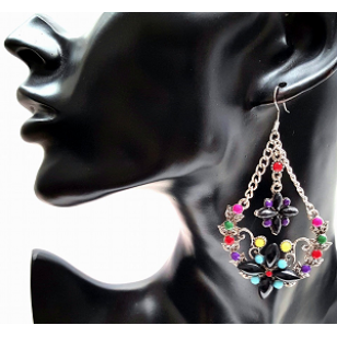 Oorbellen Bloem Boho style