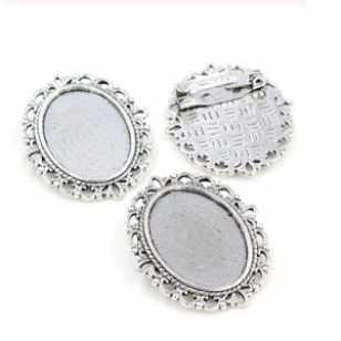 Broche Setting 18x25mm