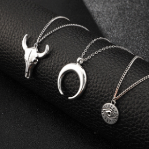 Ketting 3-delig Buffel/Moon